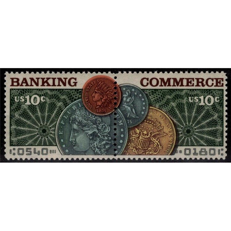 USA 1975 Bankers Association 2v MNH**