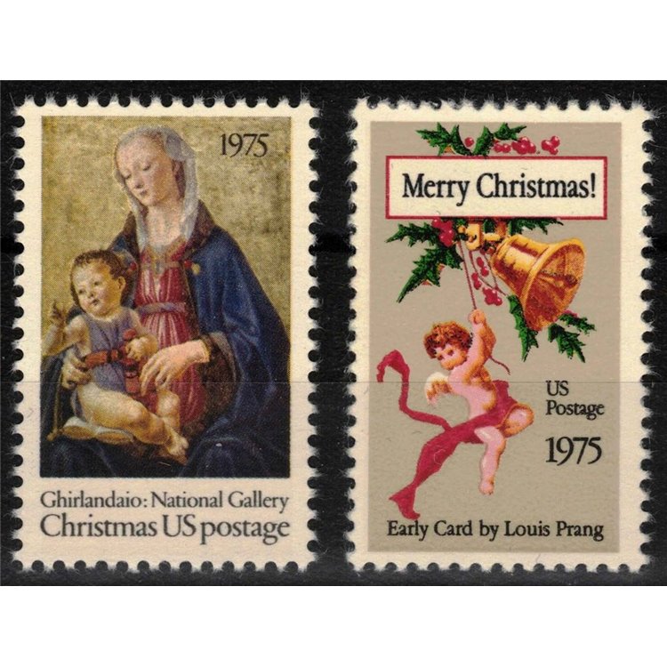 USA 1975 Christmas 2v MNH**