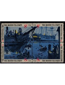 USA 1973 American Revolution (Tea Cargo) 4v MNH**