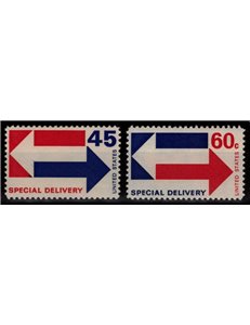 USA 1969-71 Espressi 2v MNH**