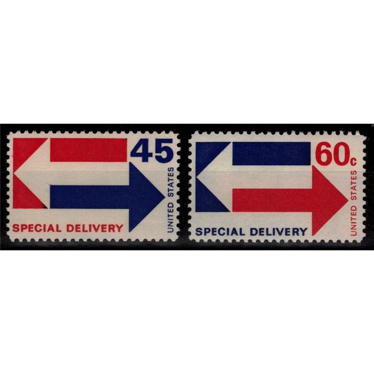 USA 1969-71 Espressi 2v MNH**