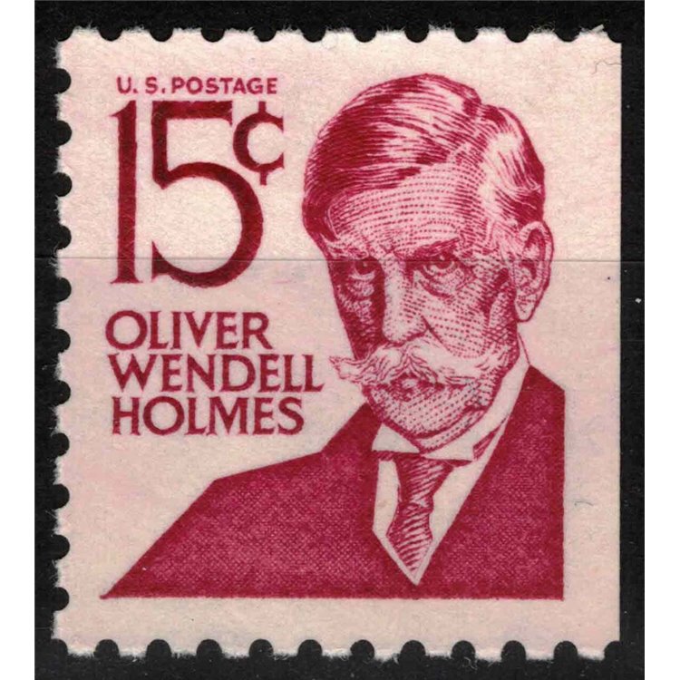 USA 1978 Oliver Wendell Holmes (from booklet) MNH**