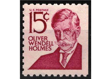 USA 1978 Oliver Wendell Holmes (from booklet) MNH**