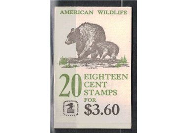 USA 1981 American fauna booklet MNH**