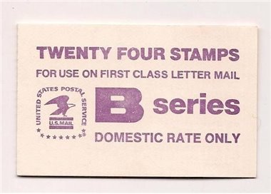 USA 1981 B series booklet MNH**
