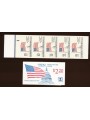 USA 1985 Bandiera e Cupola LB di 10v MNH**