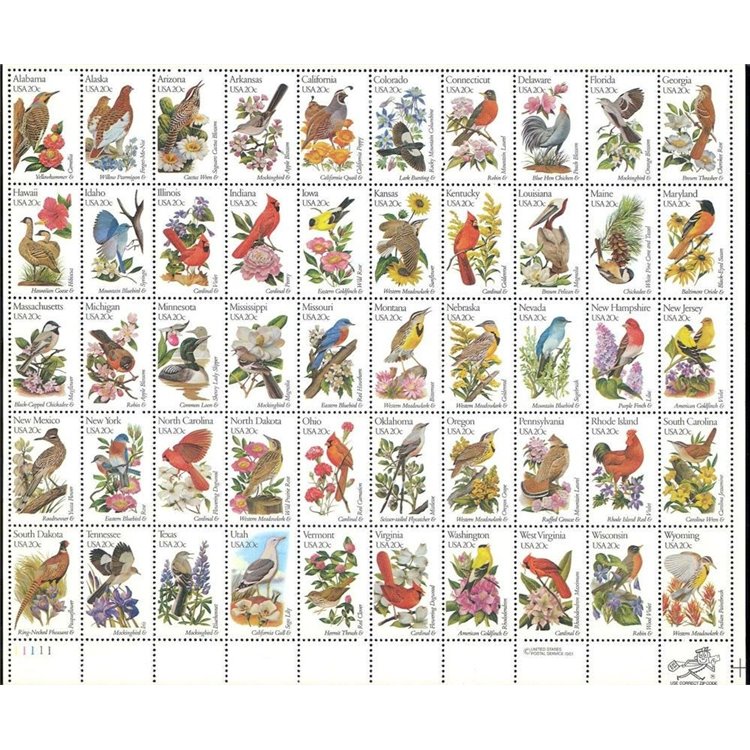 USA 1982 Fauna and Flora 50v MNH**