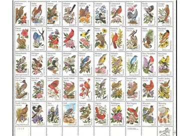 USA 1982 Fauna e Flora 50v MNH**