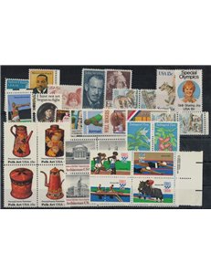 USA 1979 Annata completa 34v MNH**