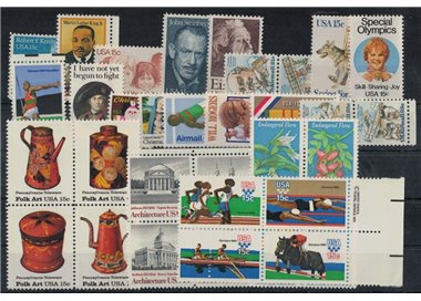 USA 1979 Complete vintage 34v MNH**
