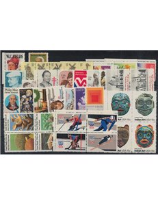USA 1980 Annata completa 43v MNH**