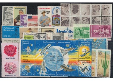 USA 1981 Complete vintage 56v MNH**