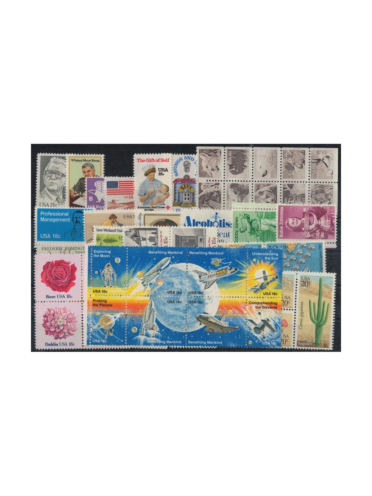 USA 1981 Annata completa 56v MNH**