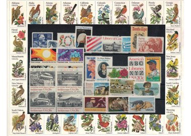 USA 1982 Complete vintage 82v MNH**