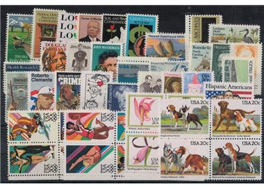 USA 1984 Annata completa 44v MNH**