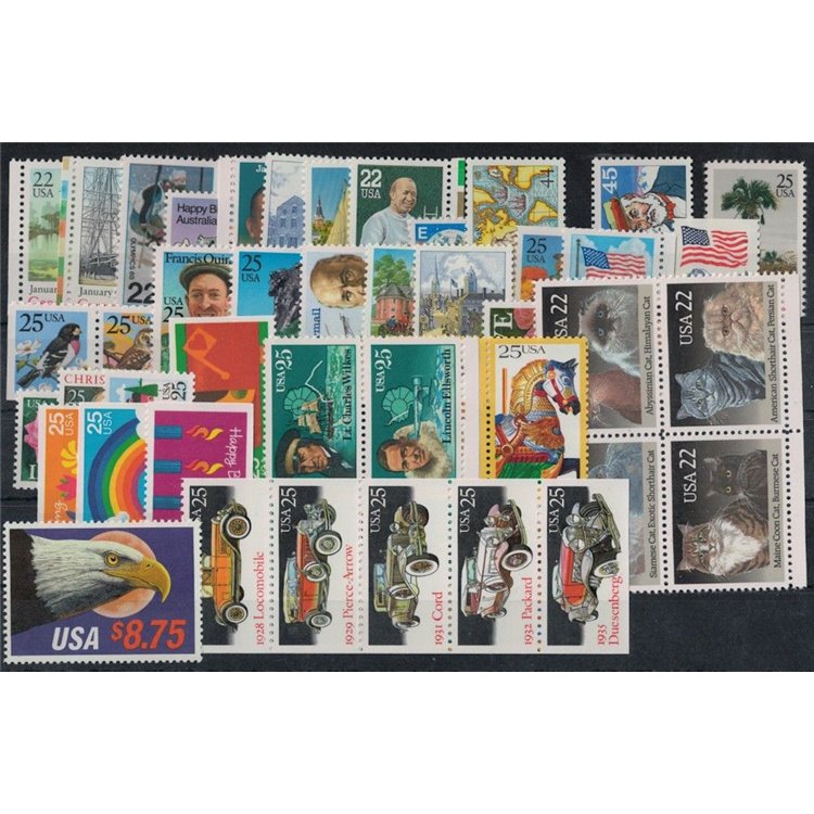USA 1988 Complete vintage 50v MNH**