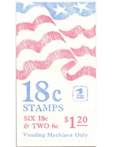 USA 1981 Flag booklet MNH**