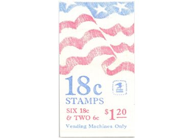USA 1981 Flag booklet MNH**
