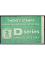 USA 1985 D series booklet MNH**