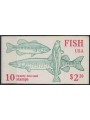 USA 1986 Fish booklet MNH**