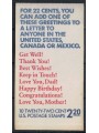 USA 1987 Greetings booklet MNH**