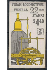 USA 1987 Locomotive booklet MNH**