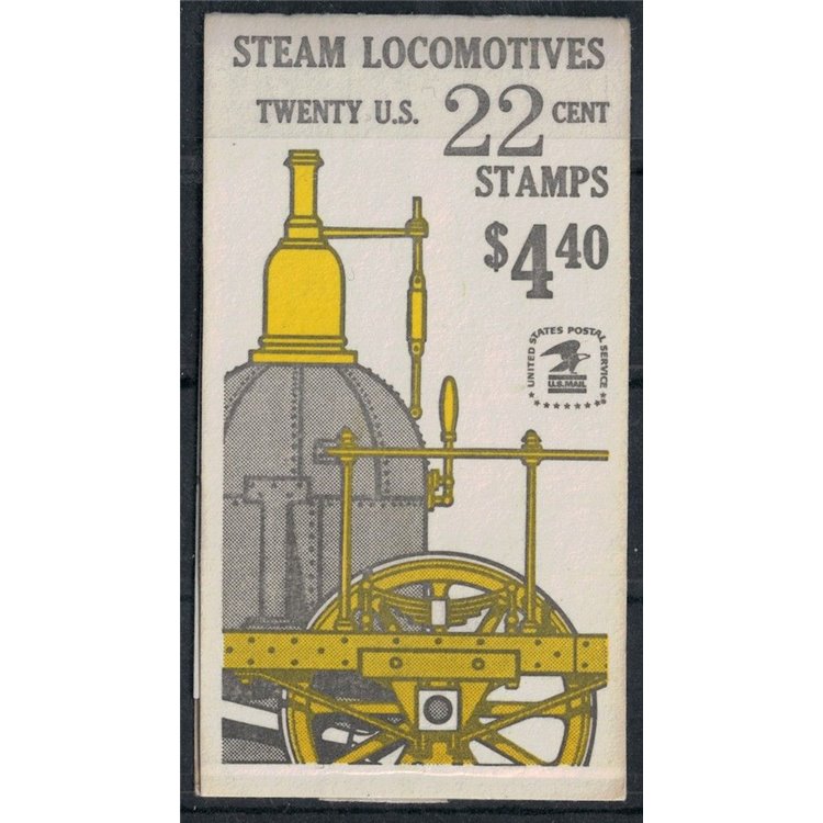 USA 1987 Locomotive booklet MNH**