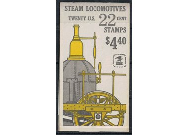 USA 1987 Locomotive booklet MNH**