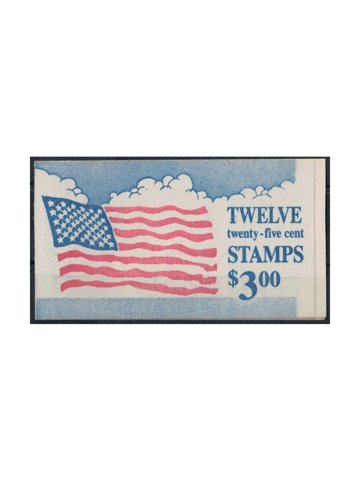 USA 1988 Flag and Cloudy Sky booklet MNH**