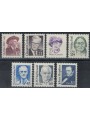 USA 1988-89 Grandi personaggi americani 7v MNH**