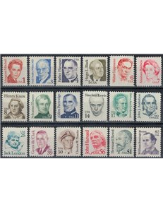 USA 1985-86 Great American Characters 18v MNH**