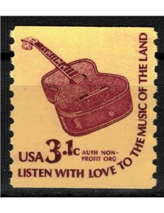 USA 1979 Serie ordinaria (Chitarra) MNH**