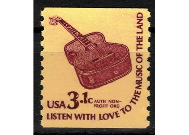 USA 1979 Serie ordinaria (Chitarra) MNH**