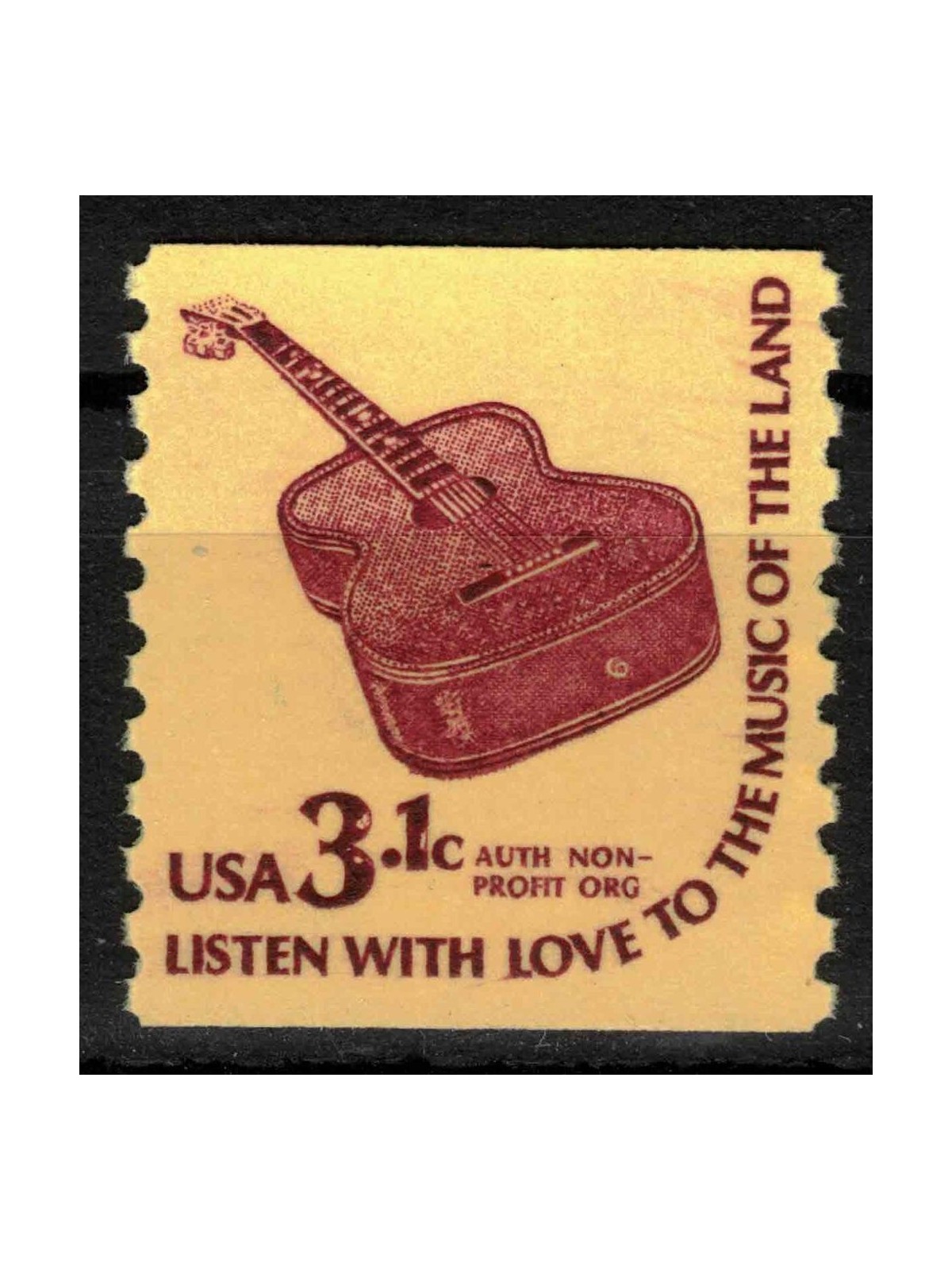 USA 1979 Ordinary Series (Guitar) MNH**