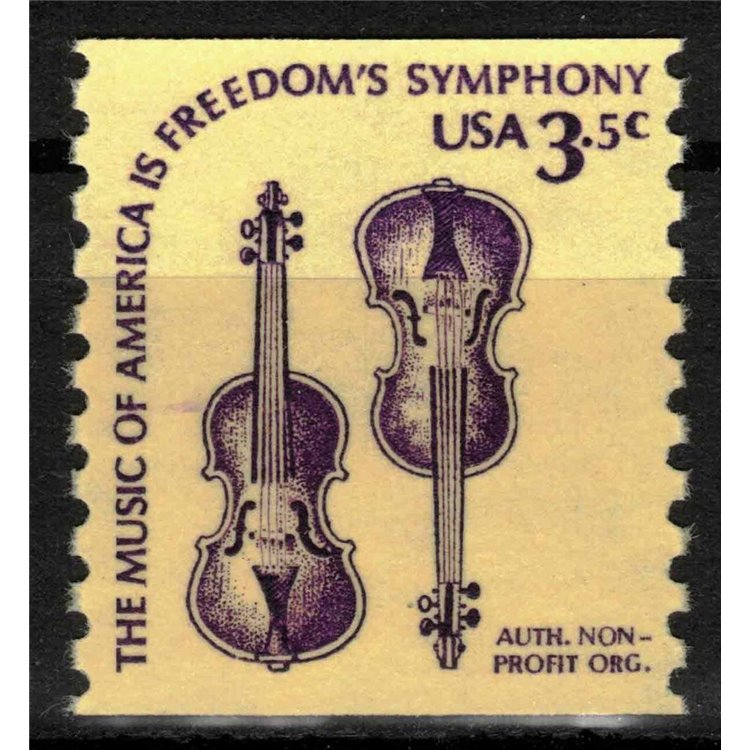 USA 1980 Serie ordinaria (Violini) MNH**