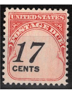 USA 1985 Postage Due (17 cents) MNH**