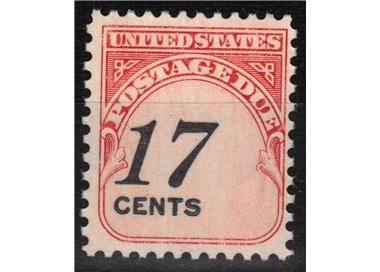 USA 1985 Postage Due (17 cents) MNH**
