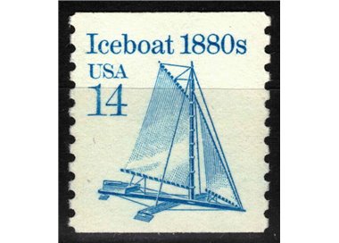 USA 1985 Transport (Iceboat) MNH**