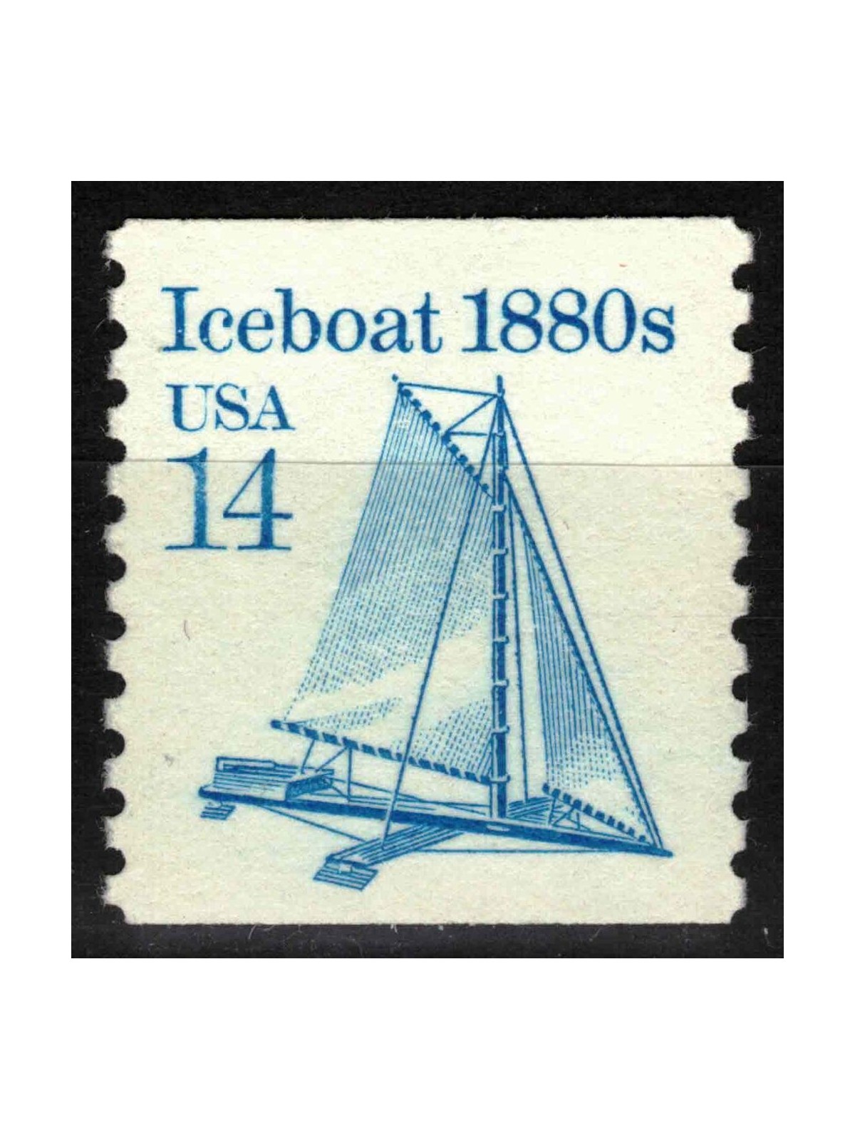 USA 1985 Transport (Iceboat) MNH**