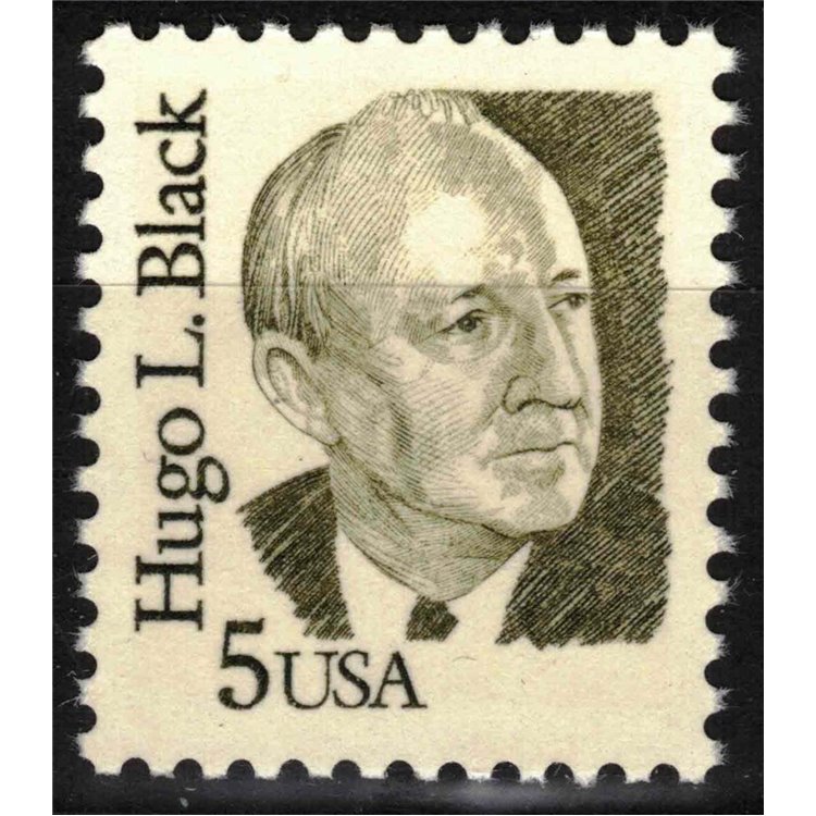 USA 1986 Hugo LaFayette Black MNH**