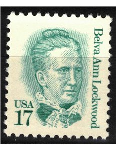 USA 1986 Belva Ann Lockwood MNH**