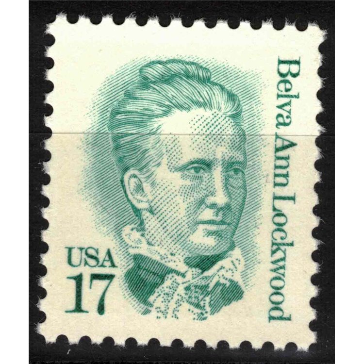 USA 1986 Belva Ann Lockwood MNH**