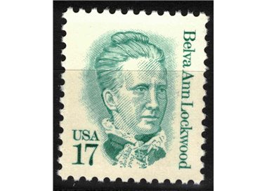 USA 1986 Belva Ann Lockwood MNH**