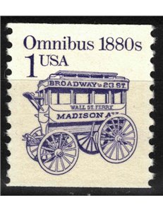 USA 1986 Trasporti (Omnibus) MNH**
