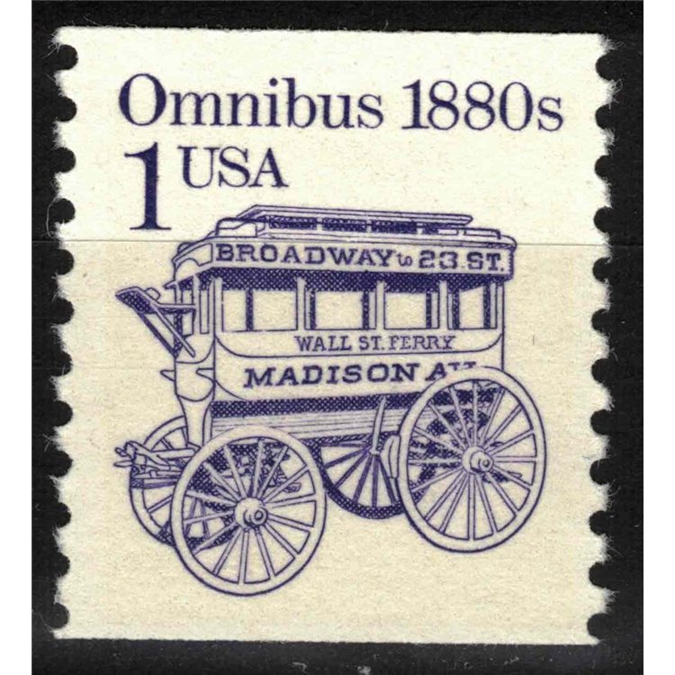 USA 1986 Transport (Omnibus) MNH**