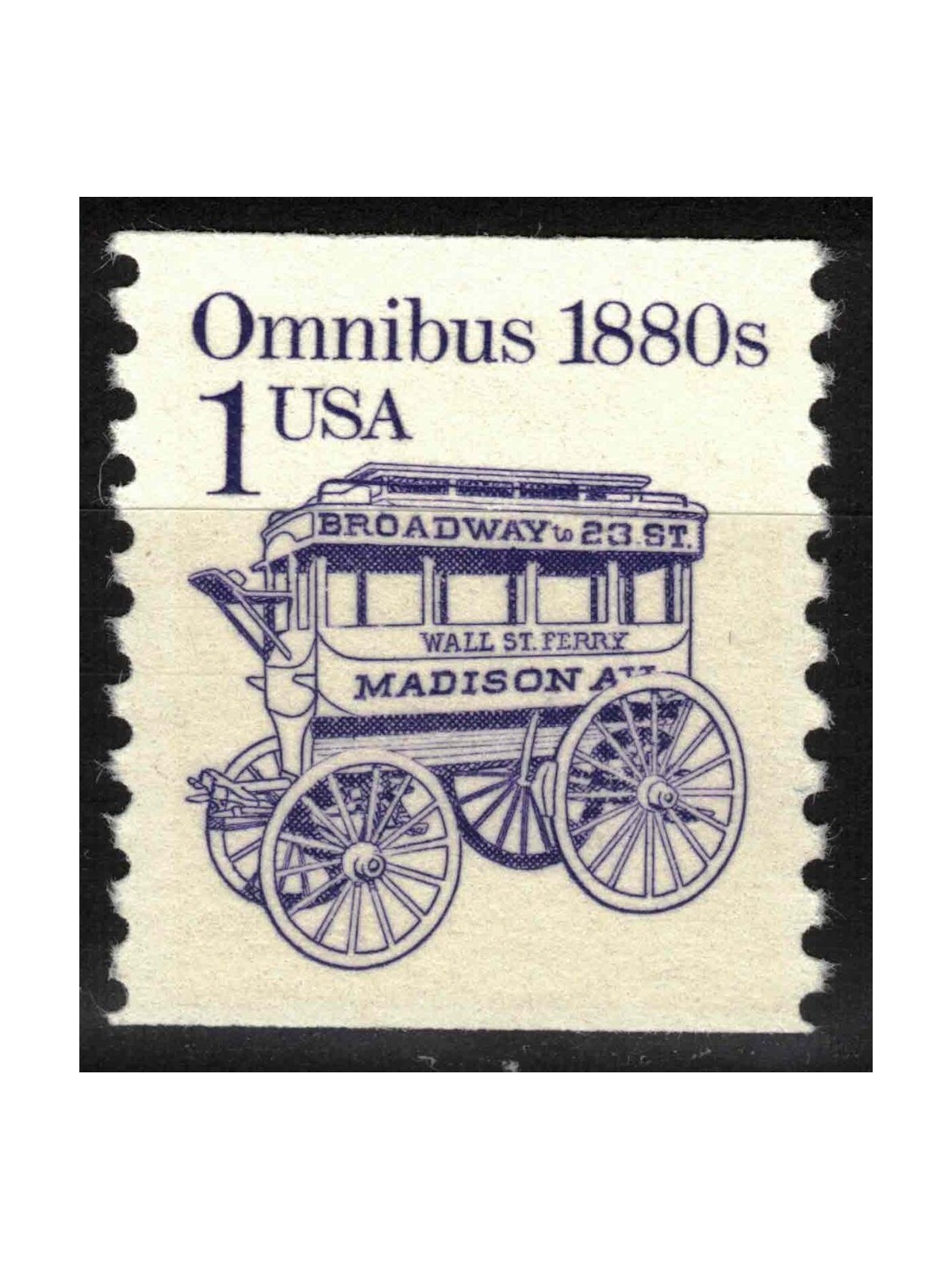 USA 1986 Transport (Omnibus) MNH**
