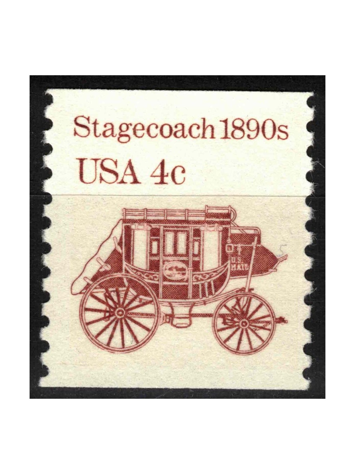 USA 1986 Transportation (Stagecoach) MNH**