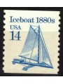 USA 1985 Trasporti (Iceboat) MNH** (RF)