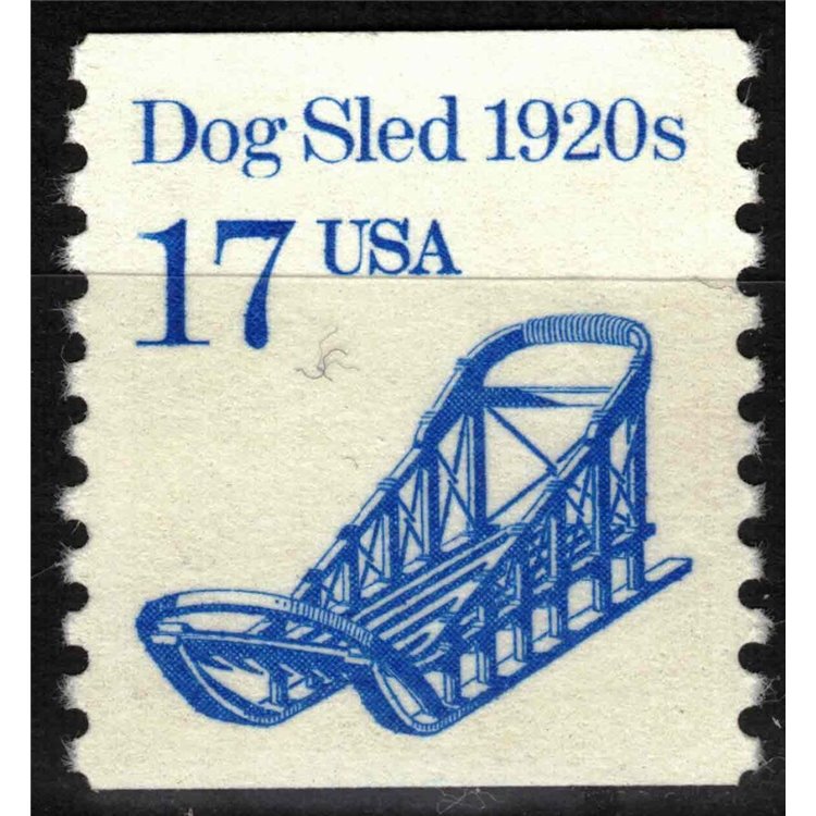 USA 1986 Transportation (Sleigh) MNH**