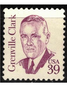 USA 1985 Grenville Clark MNH**